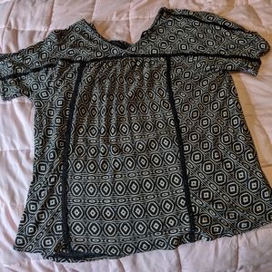 Lucky Brand v neck blouse